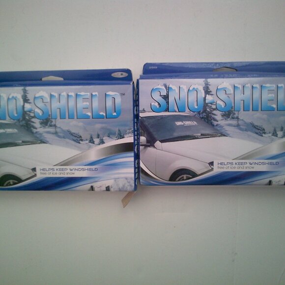 Sno Shield Lot of 2 Windshield Protector from Ice and Snow - Picture 3 of 3